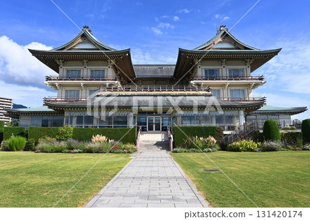 滋賀縣琵琶湖大津館的歌舞伎座風格外觀 131420174