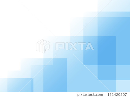 樓梯狀藍色漸層背景 131420207