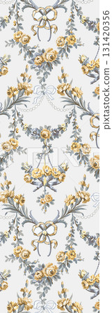Assorted Handpainted Watercolor Floral And Animal Patterned Decorative Paper Collection 131420356