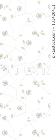 Assorted Handpainted Watercolor Floral And Animal Patterned Decorative Paper Collection 131420411