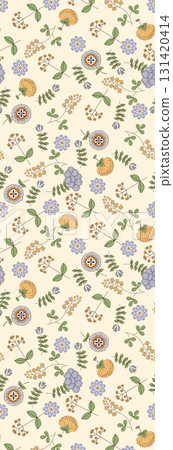 Assorted Handpainted Watercolor Floral And Animal Patterned Decorative Paper Collection 131420414