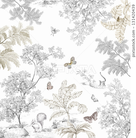 Assorted Handpainted Watercolor Floral And Animal Patterned Decorative Paper Collection Assorted Handpainted Watercolor Floral And Animal Patterned Decorative Paper Collection 131420439