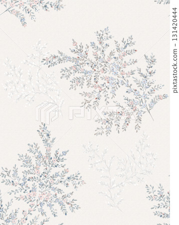 Assorted Handpainted Watercolor Floral And Animal Patterned Decorative Paper Collection 131420444