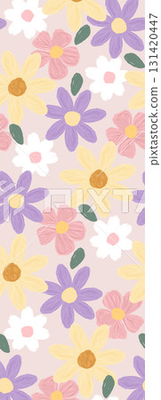 Assorted Handpainted Watercolor Floral And Animal Patterned Decorative Paper Collection 131420447