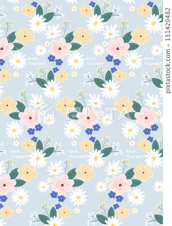 Assorted Handpainted Watercolor Floral And Animal Patterned Decorative Paper Collection 131420482