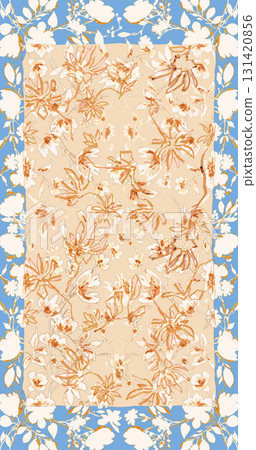 Assorted Handpainted Watercolor Floral And Nature Patterned Decorative Paper Collection 131420856