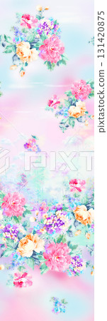 Assorted Handpainted Watercolor Floral Patterned Decorative Paper Collection Assorted Handpainted Watercolor Floral Patterned Decorative Paper Collection 131420875