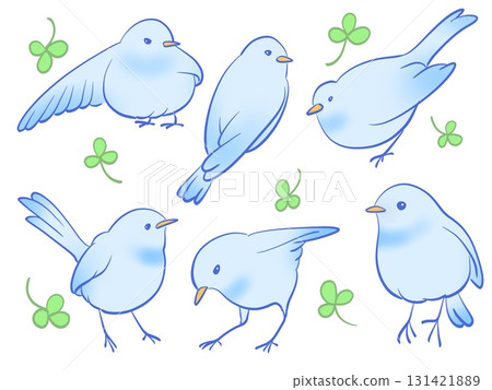 藍鳥套裝 131421889