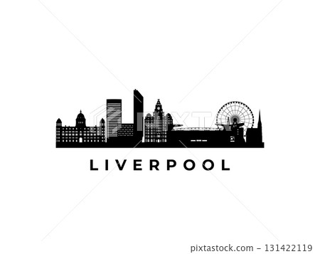 Vector Liverpool skyline. Vector Liverpool skyline. 131422119