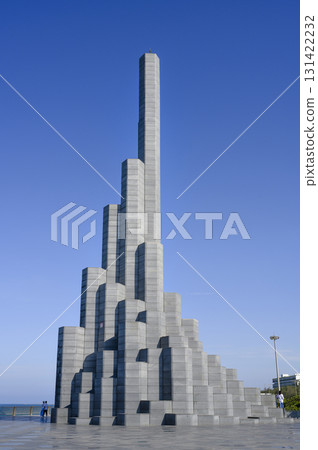 Basalt columns of the Nghinh Phong Tower for the God of Wind and Goddess of Land, 35 meters high 131422232