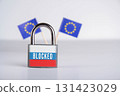 Sanctions against Russia. Closing trade with Russia. Swift lock. Closing borders 131423029