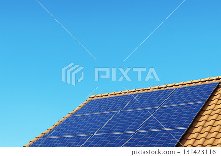 Residential solar panel 131423116