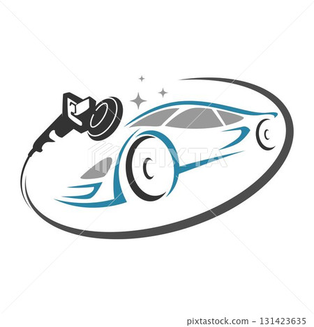 Car wash business logo icon 131423635