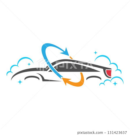 Car wash business logo icon Car wash business logo icon 131423637