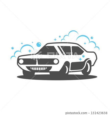 Car wash business logo icon 131423638