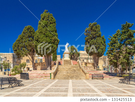 View of the Statue of Saint Paul in Rabat, Malta 131425513