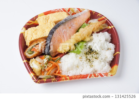 幕之內鮭魚便當 131425526
