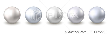 Shiny gray metal bubble. 131425559