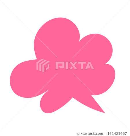 Angry pink mark 131425667