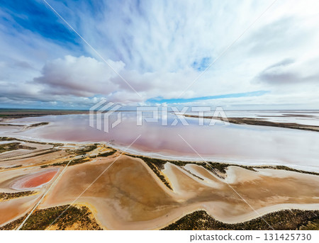Lake Tyrrell in Victoria Australia 131425730