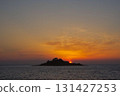 Sunset over the sea 131427253