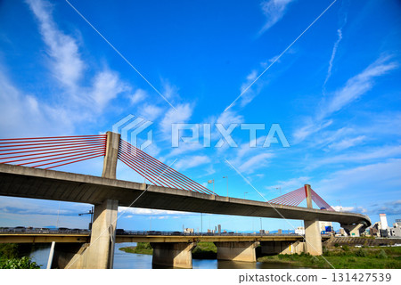 [愛知縣] 名古屋高速公路6號線、赤通博大橋 131427539