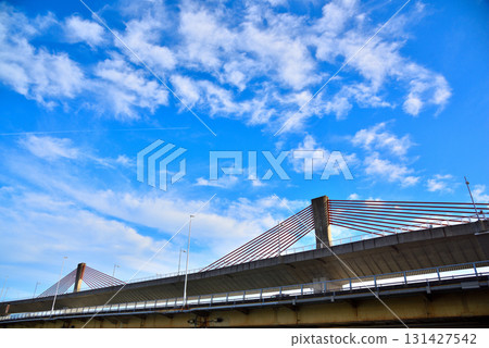 [愛知縣] 名古屋高速公路6號線、赤通博大橋 131427542