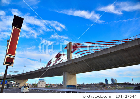 [愛知縣] 名古屋高速公路6號線、赤通博大橋 131427544