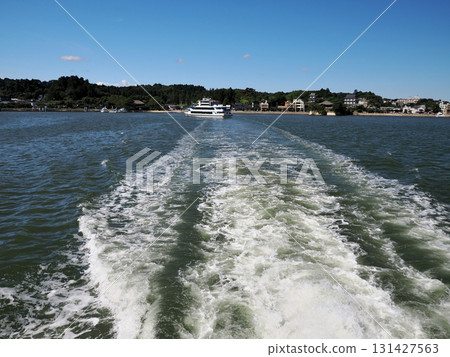 Miyagi Prefecture, Matsushima, sightseeing boat Miyagi Prefecture, Matsushima, sightseeing boat 131427563