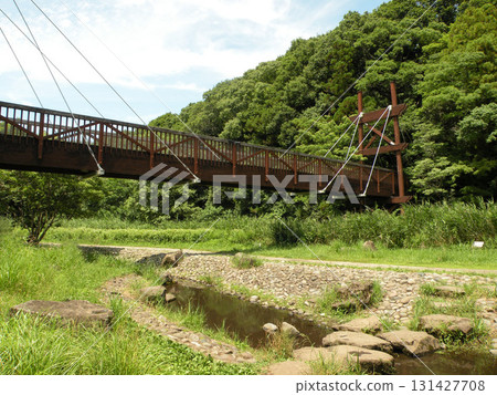 Izuminomori Suspension Bridge, Yamato City, Kanagawa Prefecture Izuminomori Suspension Bridge, Yamato City, Kanagawa Prefecture 131427708