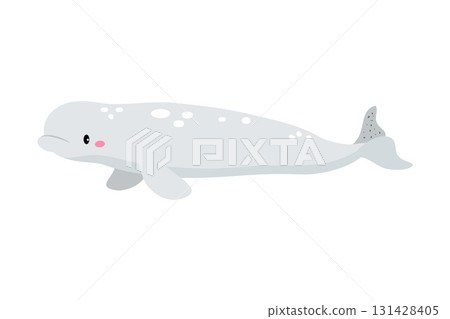Northern Dolphin Animal and Zoo Creature from Cold North Vector Illustration Northern Dolphin Animal and Zoo Creature from Cold North Vector Illustration 131428405