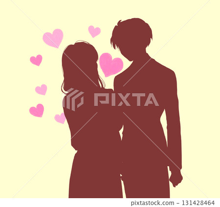 對男人有感情的女人的輪廓 131428464