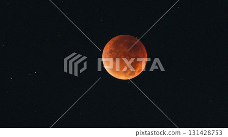 Red month of total lunar eclipse 131428753