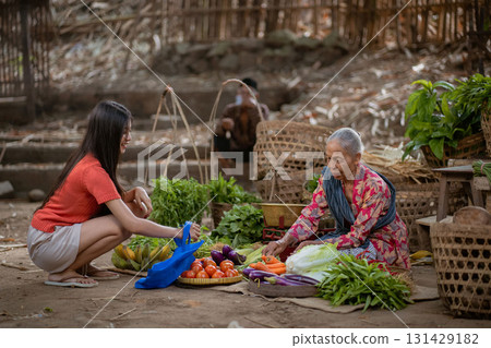 Exploring the Traditional Market Interaction in a Vibrant Rural Setting with Community Roots 131429182