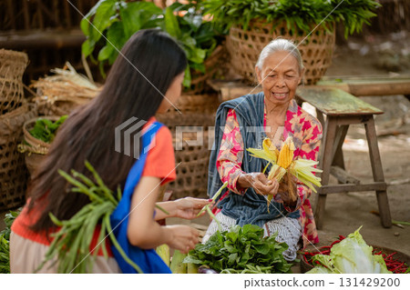 Marketplace Interaction Between Young and Elderly Women A Vibrant Exchange of Culture and Care Marketplace Interaction Between Young and Elderly Women A Vibrant Exchange of Culture and Care 131429200