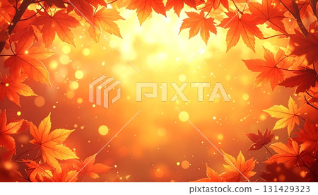 秋葉背景材料 秋葉背景材料 131429323