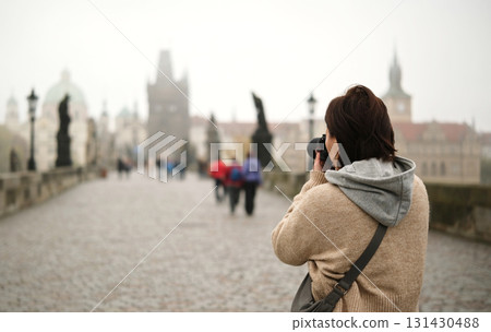 Girl Captures Amazing Photos Of Charles Bridge: Prague'S Mysterious Sightseeing Unveiled 131430488