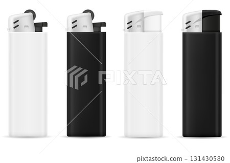 cigarette lighter cartoon stock vector illustration 131430580