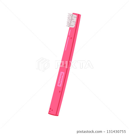 Brush as Oral Hygiene and Dental Object and Element Vector Illustration 131430755