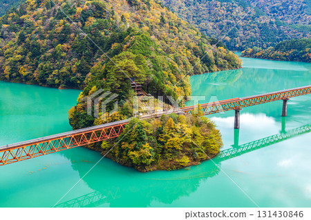 靜岡縣奧大井站的秋日風景 131430846