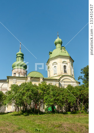 View of the Great Dormition Monastery - part of the Kirillo-Belozersky Monastery (Russia) View of the Great Dormition Monastery - part of the Kirillo-Belozersky Monastery (Russia) 131431437