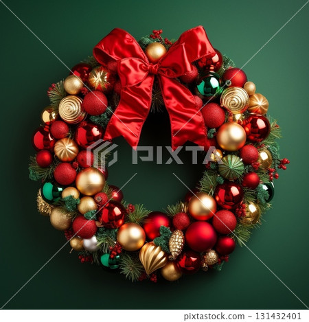 聖誕花環 聖誕花環 131432401