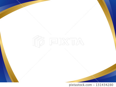 Blue and gold fashion business background 4 131434280