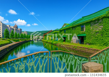 倉庫區小樽運河 131434635