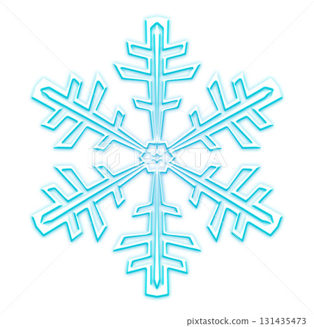 Blue snowflake design on transparent background Blue snowflake design on transparent background 131435473