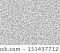 Light grey leopard print 131437712
