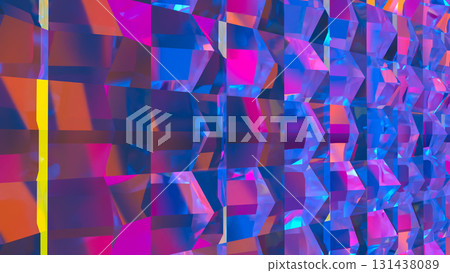 The Multi color for Abstract Background 3d Rendering. 131438089
