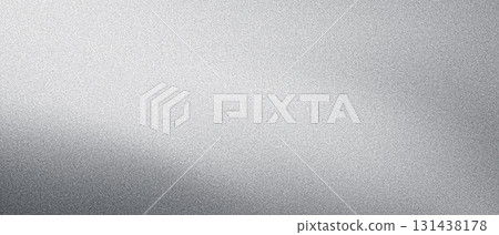 Grainy gradient background, gray black and white monochrome abstract noise texture banner backdrop design 131438178