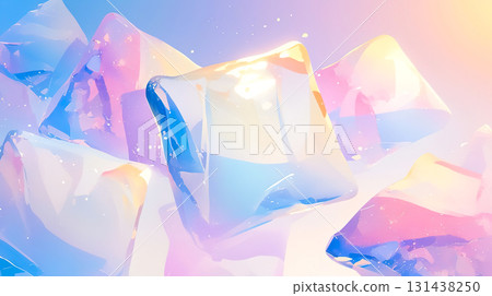 大量柔和色調的墊子的插圖 大量柔和色調的墊子的插圖 131438250