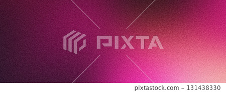 Pink magenta red grainy banner background, noise texture glowing color gradient, abstract poster header cover backdrop design 131438330